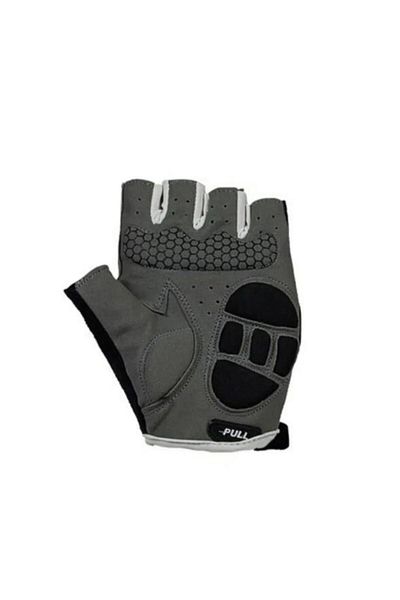 SARİSSA BİSİKLET Finger Parachute Six Gray Individual Parachute Cycling Gloves
