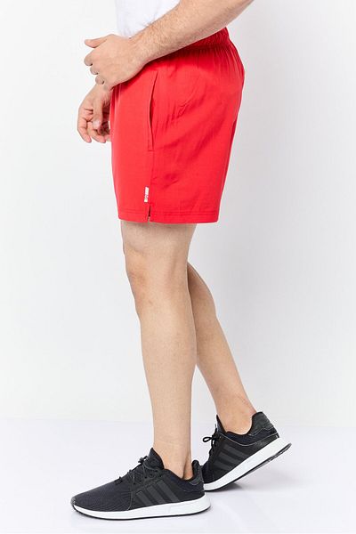 Mister Men 5 Inseam Sportswear Fit Training Shorts, Red