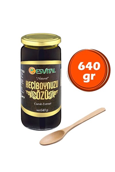 Keçiboynuzu Özü 640 Gr (soğuk Sıkım) Tahta Kaşık Hediye