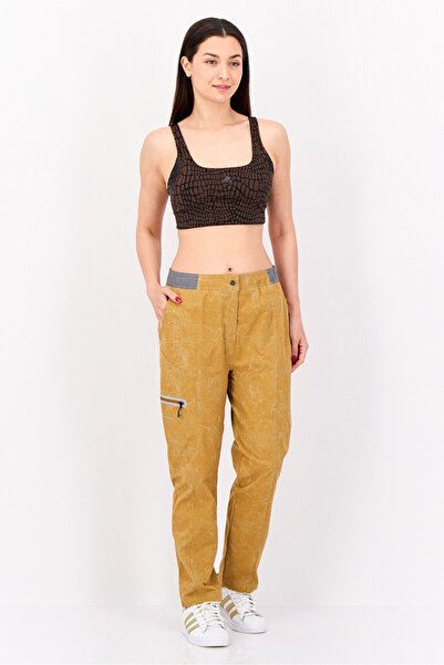 adidas Women Sportswear Fit Outdoor Track Pants, Brown