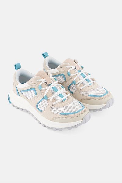 CLARKS Women Standard Atl Trek Vibe Lace Up Casual Shoes, White
