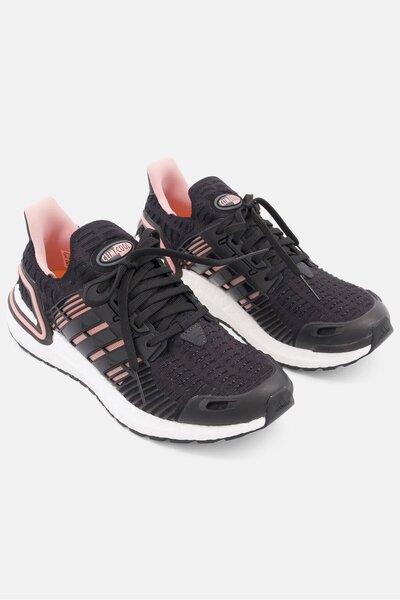 adidas Women Lace Up Ultra Boost Training Shoes, Black