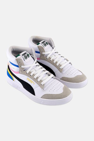 Puma Men Ralph Sampson Mid Intl Game Lace Up Outdoor Shoes, Multicolor
