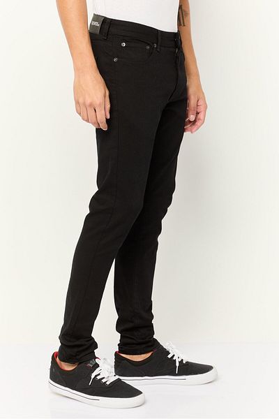 Riders by Lee Women Skinny Fit Solid Stretchable Jeans, Black