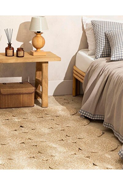 English Home Ring Dekoratif Jüt Kilim Naturel 120x180 cm (29.03.2025)