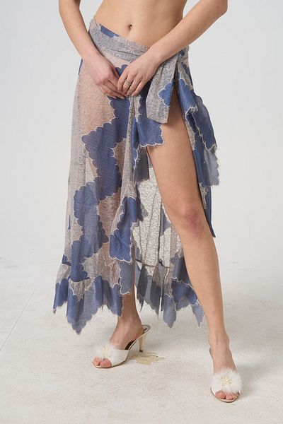 To Bunique Lacy Long Pareo