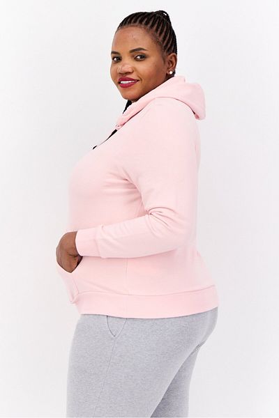 Puma Women Sportswear Fit Long Sleeves Outdoor Sweatshirt, Pink