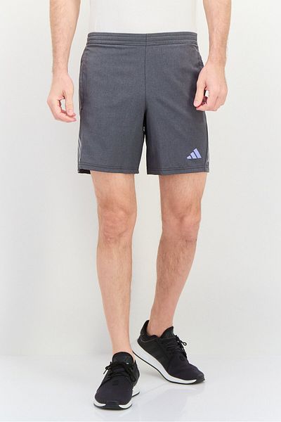adidas Men Sportswear Fit 7 Inseam Running Shorts, Grey