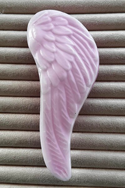 TAKIŞTIR Pink Color Wing Figured Hair Comb Brush/Comb