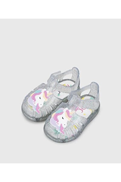 IGOR Tobby Unicornio S10341 Girl's Transparent Glitter Sandals