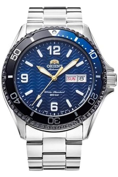 Orient Mako 20th Anniversary RA-AA0822L Automatic Men's Watch Blue Gradient Dial, Steel