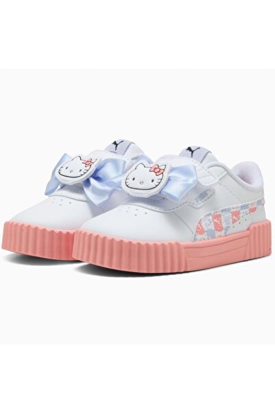Puma 401421-01 Carina 3.0 Hello Kitty V Inf Ortopedik Bebek Spor Ayakkabı BEYAZ