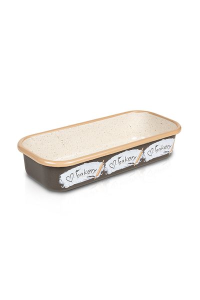 Metalac Classic bread tray 2.6l Bakery Metalac, enamel, 30cm, 2.6l