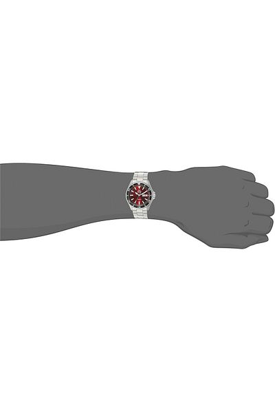 Orient ساعة كاماسو RA-AA0003R19A أوتوماتيكية للرجال، مينا أحمر، ستانلس ستيل، 41.8 مم، غواص 200 متر