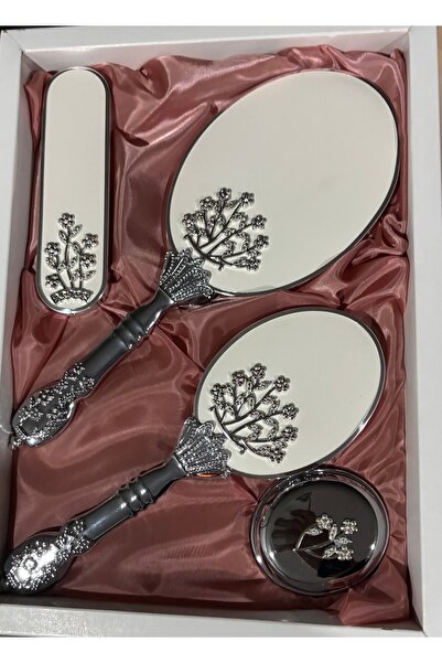 Muensu Λευκό Σετ Καλλικαλλιέργειας Νύφης με Καθρέφτη, Σετ Καθρέφτη, Νυφικό Σε...