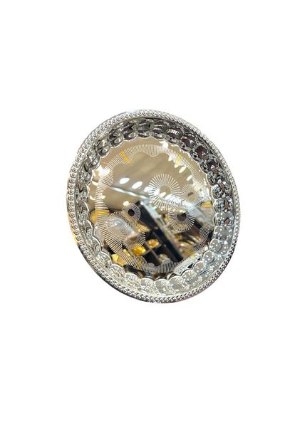 aljahwari Small two-tone plaid presentation tray 25*25