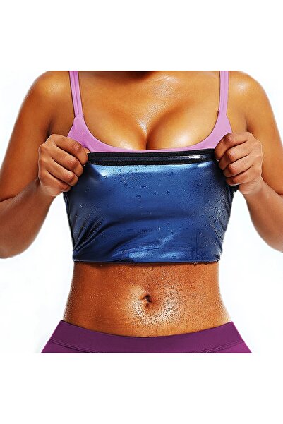 SAUNA SUIT Άσκηση, Ζώνη ελέγχου κοιλιάς μέσης, Γιόγκα, Γυμναστική, Θερμική ζώνη στήριξης μέσης σάουνας