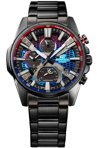 Casio Watch EQB-1200HG-1AER, Black, bracelet