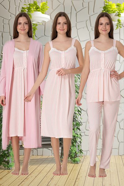 lohusahamile Pink Maternity Maternity Set of 4 with Straps