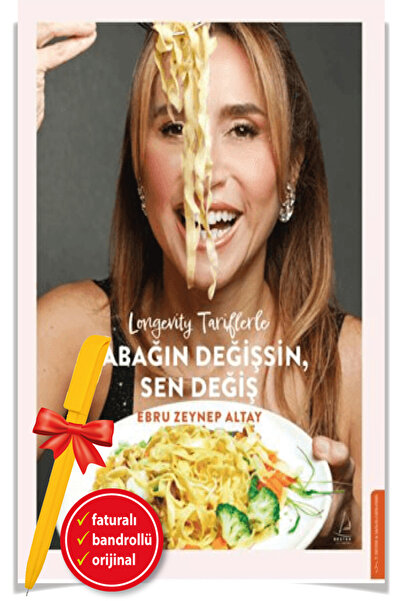 Alfa Kalem+Longevity Tariflerle Tabağın Değişsin Sen Değiş-(Ebru Zeynep Altay)YENİ-DESTEK KİTAP