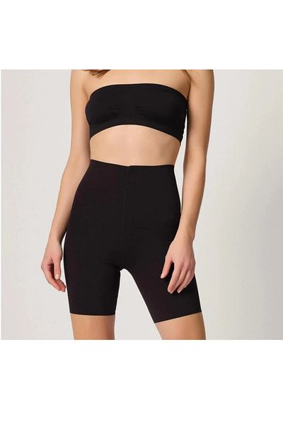 THE SEPT Recovery Firming Seamless Laser Cut Non-Marking High Waist Long Corset Shorts Boxer
