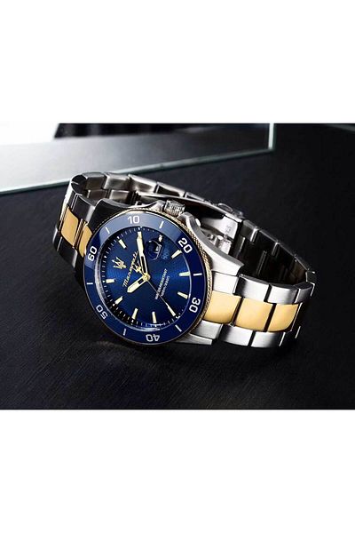 Maserati Ανδρικό ρολόι Maserati R8873600010, Quartz, 43mm, 10ATM