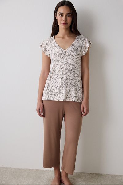 Penti Lilah Capri Mehrfarbiges Pyjama-Set