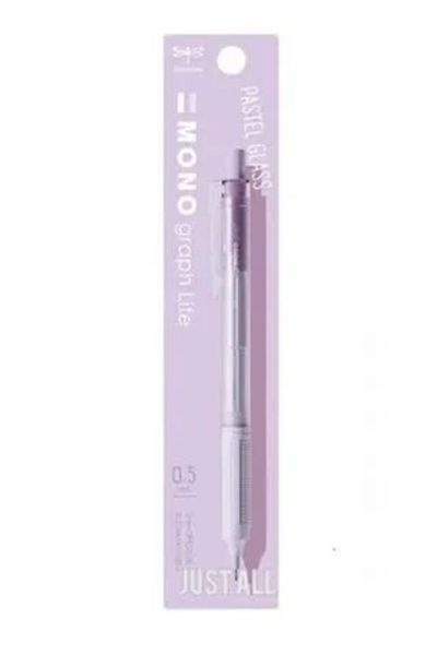 Tombow Mono Graph Lite Pastel Glass Color 0.5mm Mechanical Pencil Lavender Mist / Mlg907Lpk