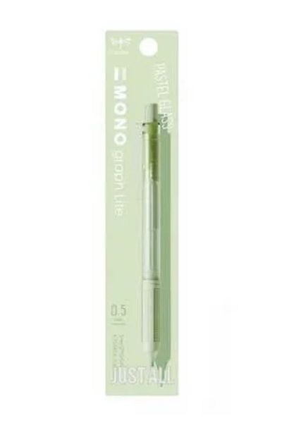 Tombow Mono Graph Lite Pastel Glass Color 0.5mm Mechanical Pencil Mint Whisper / Mlg607Lpk