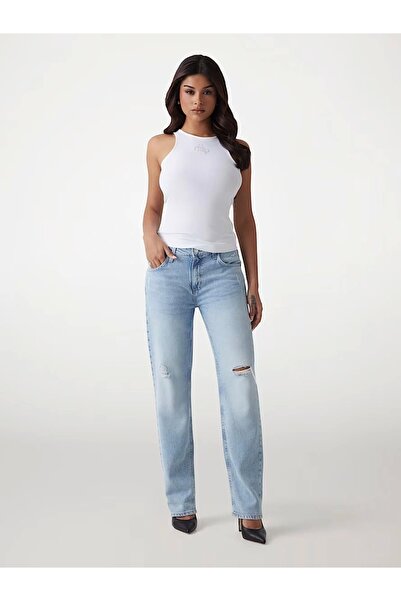 Guess Νέα Sl Round Γυναικεία Λευκή Μπάλα W5GP57KCV52-G011