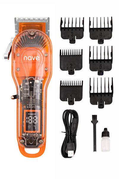 nave Bq-01 Kablosuz Profesyonel Tıraş Makinesi | T-bıçaklı, Lcd Ekranlı, Usb ...