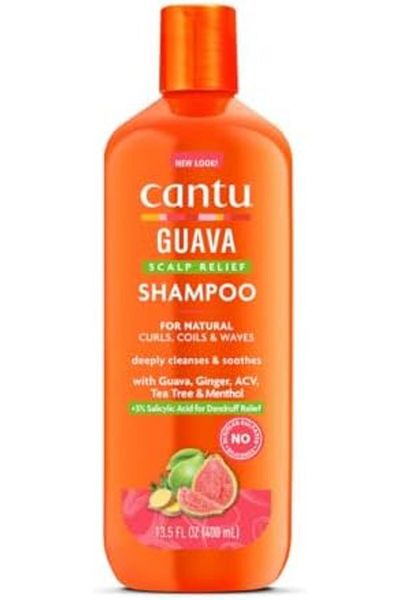 Cantu Shampo Guava for Soothing Scalp 13.5 oz (400 ml) (Pack of 2)