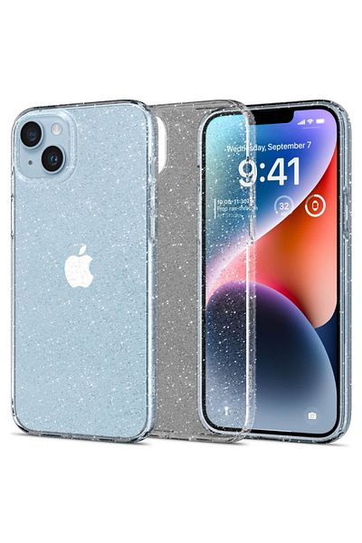 Spigen Carcasa Spigen Liquid Crystal compatibila cu iPhone 14 Glitter Crystal