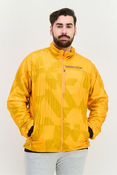 adidas Men Sportswear Fit Outdoor Softshell Jacket, Orange