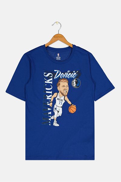 NBA Kids Boy Sportswear Fit Short Sleeve Outdoor T Shirt, Blue