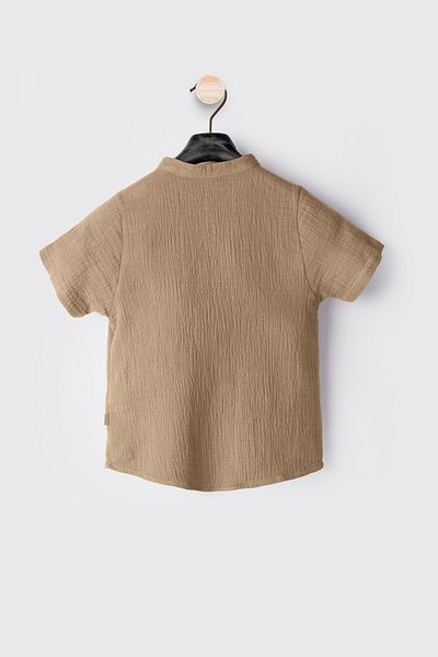 Ofislot Linen Boy's Summer Suit Baby Boy's Shorts Suit Baby Boy's Bottom Top Suit Baby Boy's Suit