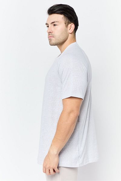 adidas Men Sportswear Fit Short Sleeves Outdoor T-shirt, Grey