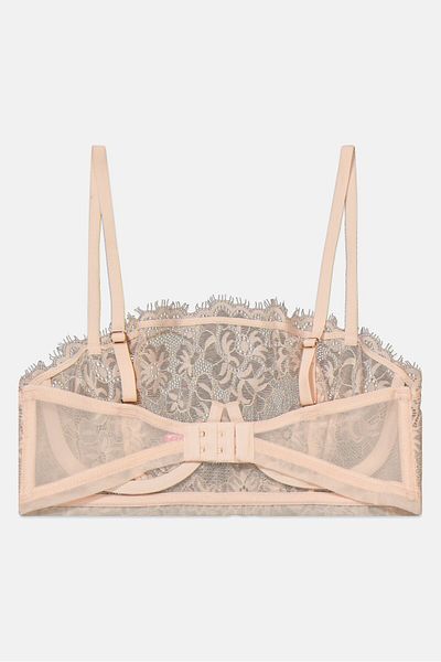 Vince Camuto Women Textured Non Padded Bralette, Pink