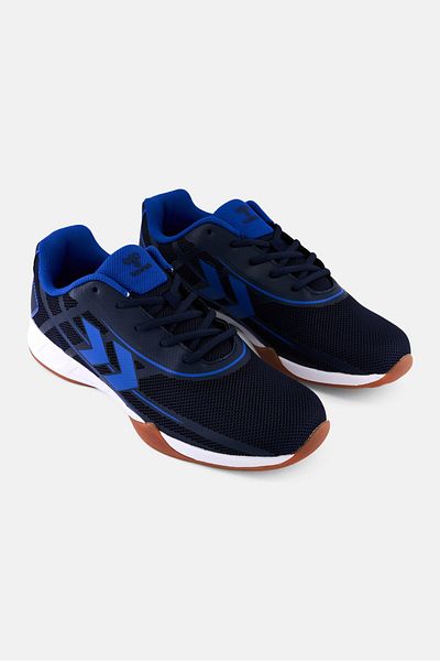 hummel Men Root Elite ll Lace Up Running Shoes, Navy Blue