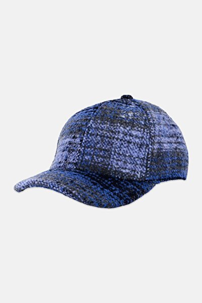 Esprit Men Checkered Cap, Multicolor