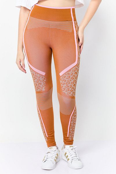 adidas by Stella McCartney Women Sportswear Fit Brand Logo Training Leggings, Brown