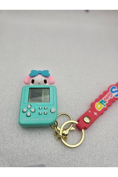 Meyra Accessories Cute Tetris Game Keychain Toy with Sanrio Figure Tetris Games