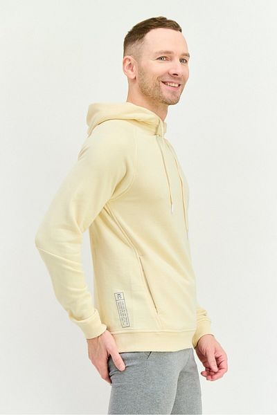 Kenneth Cole Men Sportswear Fit Long Sleeves Training Hoodie, Dark Cream