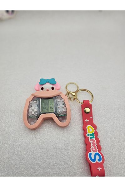 Meyra Accessories Sanrio My Melody Figured Cute Tetris Game Keychain Toy Tetris Games