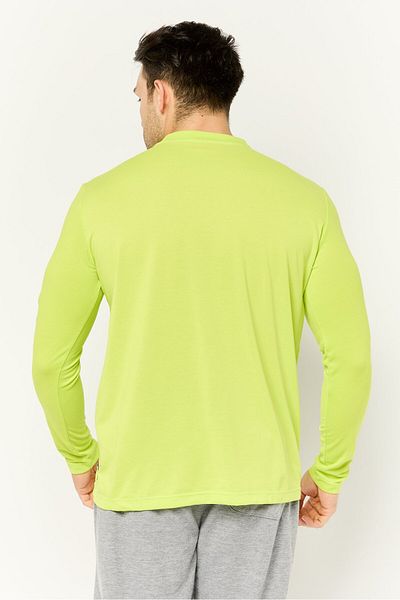 Puma Men Sportswear Fit Long Sleeves Training T-Shirt, Lime Green