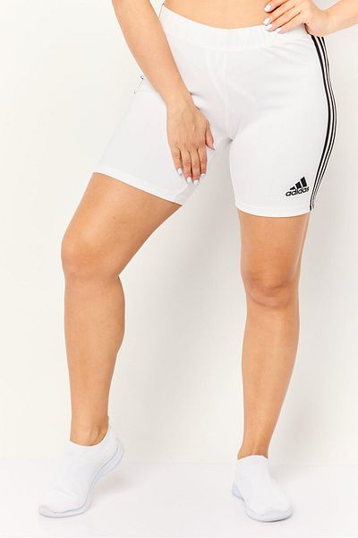 adidas Women Sportswear Fit Outdoor Shorts, White