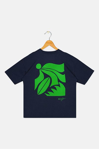 GAP x Bailey Elder Kids Boy Belder Graphic Print T-Shirt, Navy
