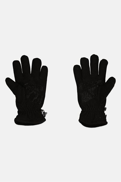 RBX Men 1 Pair Textured Sports Gloves, Black