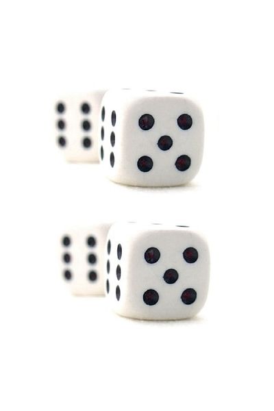 pialbatro Okey Dice 1St Quality 2 Pieces (Red-Black-Green-White)
