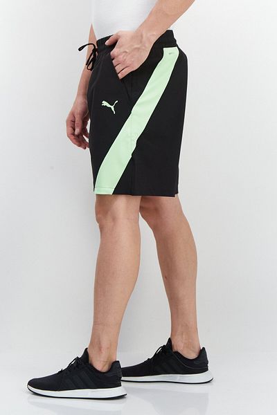 Puma شورت تدريب رياضي للرجال، أسود